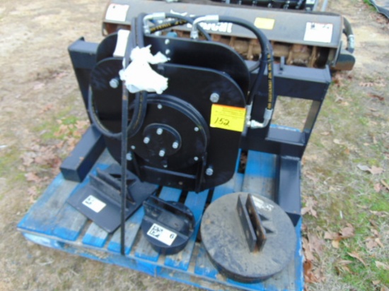 VIBRATORY SKID STEER POST DRIVER