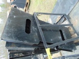 SKID STEER FLAT MOUNTING PLATE
