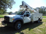 (T) 2015 F550 BUCKET TRUCK