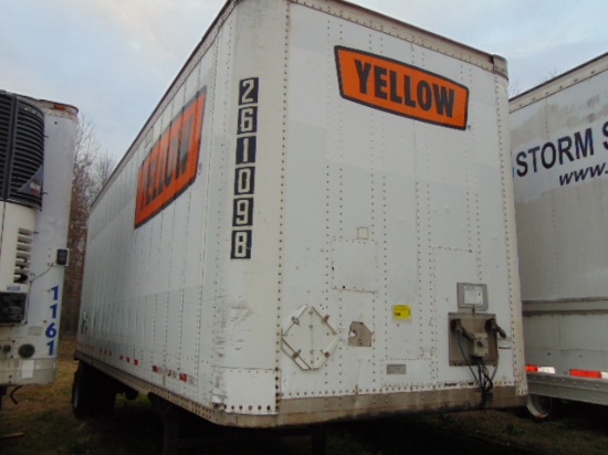 (T) 2006 WABASH SINGLE AXLE PUP TRAILER