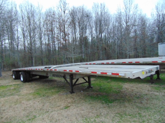 (T) 2015 TRANSCRAFT 48" X 102" FLATDECK LOWBOY TLR