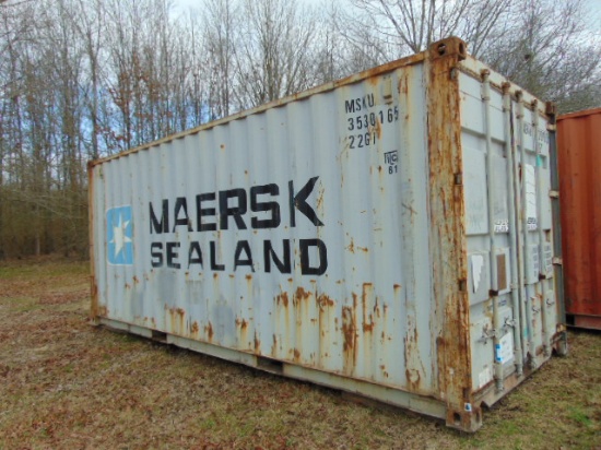 USED 20' SHIPPING CONTAINER