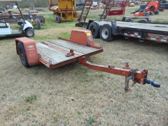 5X8 DITCH WITCH S2A BUMPER PULL TRAILER
