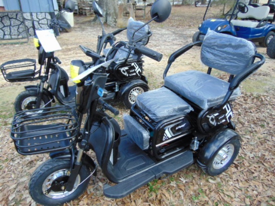 2025 SPIRIT ELECTRIC TRICYLCE 3- SEAT SCOOTER
