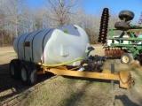 2000 GALLON KBH DUAL AXLE WATER WAGON