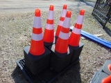 (50) SAFETY HIGHWAY CONES