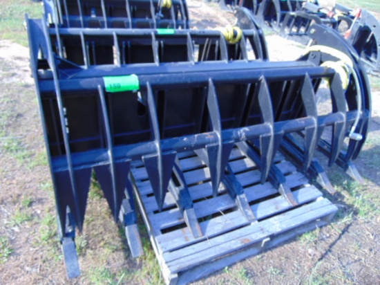 74" EXTREME DUTY QUICK ATTACH ROOT RAKE GRAPPLE