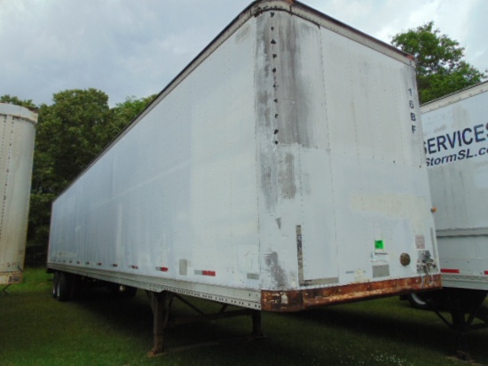 (NT) 1993 DORSEY 53' DRY VAN TRAILER