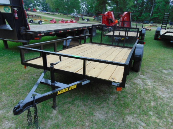(CO) 2025 LONGRUN 6'4" X 12' TRAILER