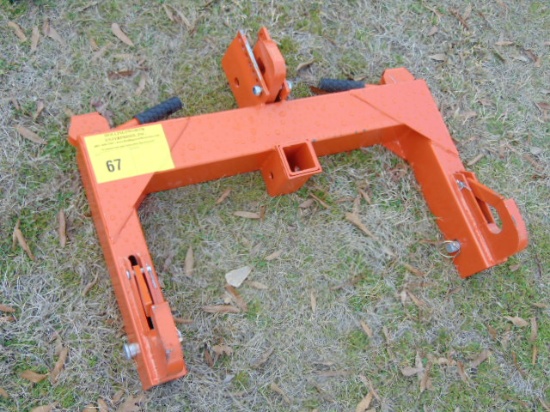 ORANGE QWIK HITCH AND RECEIVER