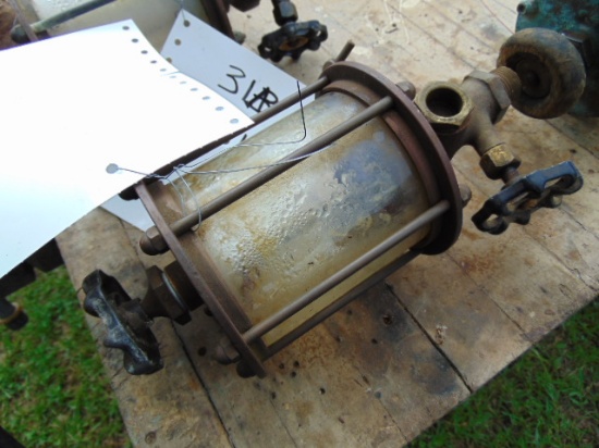 ANTIQUE ENGINE OILER 4-1/2" GLASS