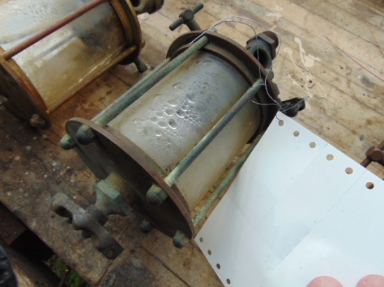 ANTIQUE ENGINE OILER 4-1/2" GLASS