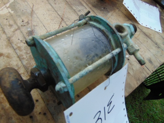 ANTIQUE ENGINE OILER 3" GLASS
