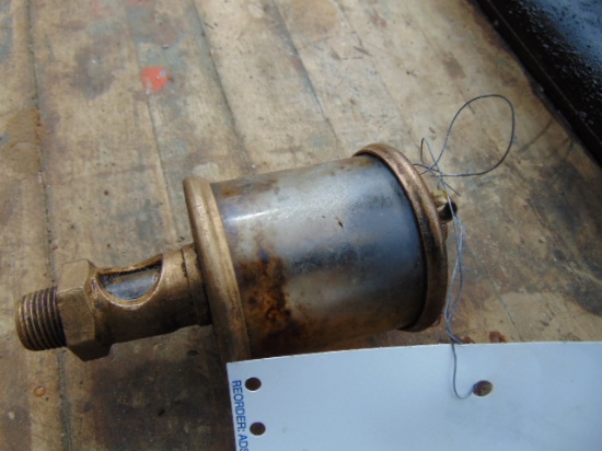 ANTIQUE ENGINE OILER 2-1/2" GLASS