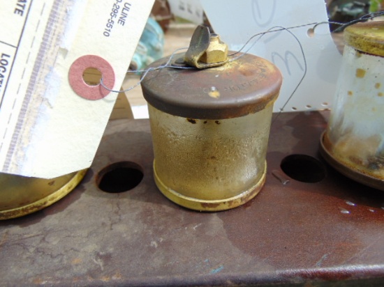 ANTIQUE ENGINE OILER 2" GLASS