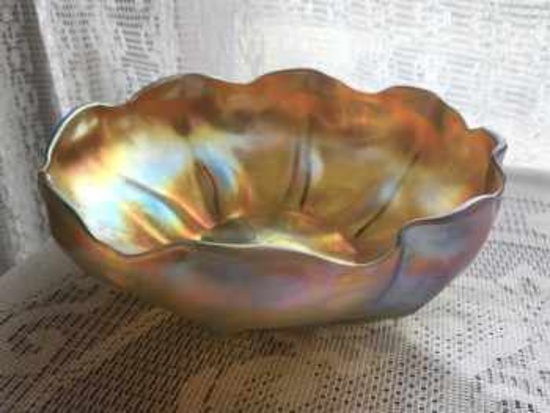 Tiffany scalloped bowl