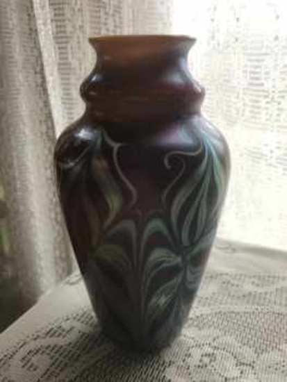 Orient & Flume art glass vase