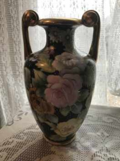 Noritake double handled vase