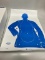 Partial Box of 25 Yard Paper Targets B-21E Police Qualification Silhouette