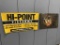Hi[Point Firearms & Flextone Banners Gun Dealer Gun Store, Collectible.  A point of reference- the w