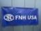 FN FNH USA Authorized Dealer Banner Gun Dealer Gun Store, Collectible.  A point of reference- the wi