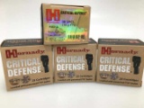 Hornady Critical Defense 38 Special 100 Rounds 110 grain FTX CD. 200 rounds
