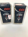 CCI V-MAX .22 WMR POLYMER TIP 22OO FPS 30 GRAIN VARMINT 100 Rounds per lot