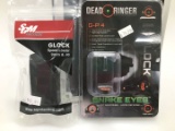 Dead Ringer Tritium Sights for Glock G-P 4 Snake Eyes with Glock Speed Loader