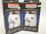 2 New Undertech Undercover Mens Concealment Shorts Size Small New