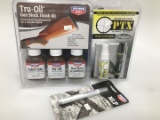 Tru-Oil Gun Stock Finish Kit & MLP Solid Film Lubricant & PTX Optics Cleaning Kit New