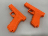 Two Glock Plastic Concealed Carry training Aids