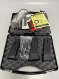 HK Gun Case with 3 45 ACP Mags & HK Branded Gun Lock (No Gun)