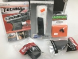 Glock Assortment, Glock 43 Techna Clip, Speed Loaders, G42 Mag & Ameriglo Custom Sights GL-119
