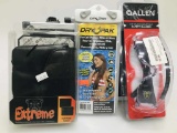 Bulldog Extreme Cell Phone Holster for Sub-Compacys & Allen Shooting Safety Glasses & DryPak for Cel