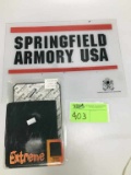 Springfield Armory Counter Mat & Extreme Vertical Cell Phone Holder & Bulldog Case for Sub-Compacts