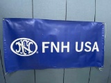 FN FNH USA Authorized Dealer Banner Gun Dealer Gun Store, Collectible.  A point of reference- the wi