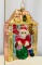 Christopher Radko 1998 SANTA FIREPLACE