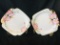 2 Piece AZALEA by Noritake Red Mark SQUARE SALAD PLATES