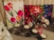 Candle Bridge Puzzle Picture, Canvas Print, Flowers in Vase