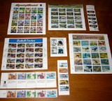 USA Stamps - Baseball, Football Coaches & Heroes, River Boats, Airplanes, Olympian