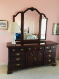 Bed #2 Dresser W/mirror And Chest