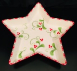 FITZ AND FLOYD Classics Christmas Star Server