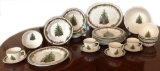 Christopher Radko - Dinnerware Setting - 18 Piece Lot