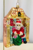 Christopher Radko 1998 SANTA FIREPLACE