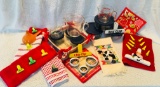 PYREX , Linens, Clips, Cookie Cutters