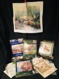 Thomas Kinkade Cross Stitch, Gold Collection Embroidery, Many Kits