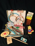 Scissors, Needle Craft Supplies, Crochet, Hoops, Signs, Singer , Boye, Knitting