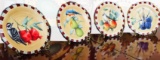 LENOX Winter Greetings Everyday PLATES. Large Fruit, Single Bird