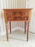 Antique 2 Drawer Occasioinal SideTable