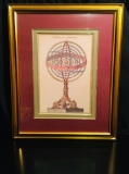 SPHERE DE COPERNIC Print Framed